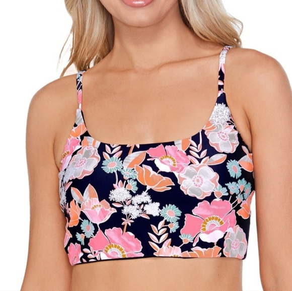 🪷RAISINS BRAND NEW PALM BEACH BIKINI TOP SIZE S - Picture 1 of 6